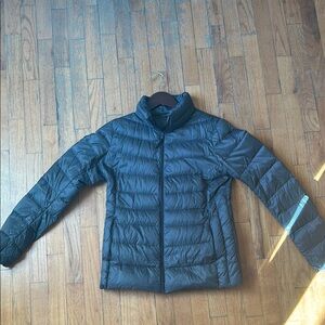 Brown Uniqlo Ultra light Puffer Jacket